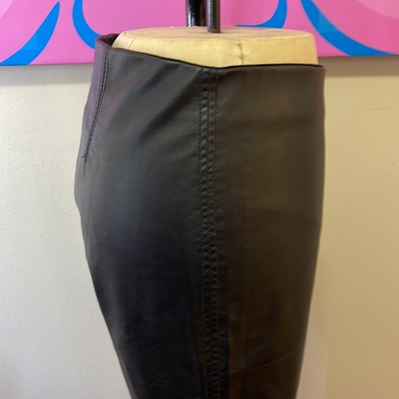 Free people Faux Vegan Leather Skinny Pants Leggings - Picture 6 of 11